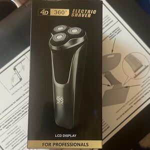 4D Electric Shaver - Black